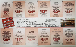 Flamingo Restaurant menu