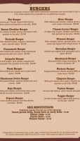 Chuckwagon menu