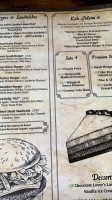 Hobnob Neighborhood Tavern menu