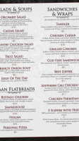 Comstock Inn And Conference Center menu