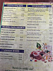 Ayurveda Caffe menu