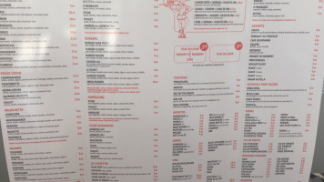L'Entracte menu