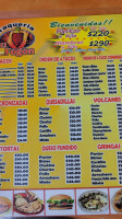 Taquería El Fogón menu