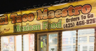 El Taco Maestro food