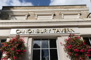 The Canonbury Bar Restaurant outside