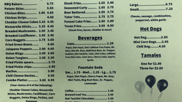 Linn Lanes Inc menu