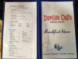 darlise Cafe menu