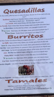 Baby Salsa Mexican Restaurant menu