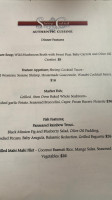 The Shrimp Cocktail menu
