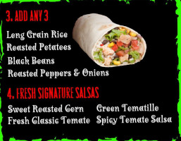 Burrito Libre Fresh Southwest menu