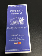 Fort Hill Seafood Co food