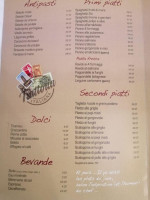 La Trattoria Italiana menu