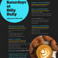 Dilly Dally Coffee Cafe food
