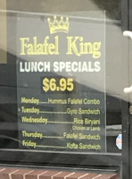 Falafel King food