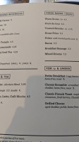 Aberdeen Tavern menu