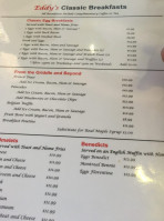 Eddy's Diner menu