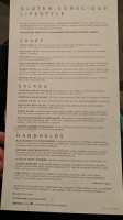 Moxies menu