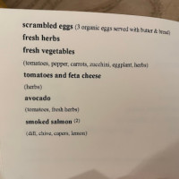Ooh Baby I Like It Raw menu