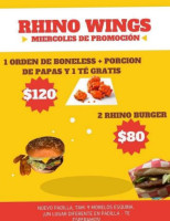 Rhino Wings menu