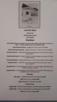 Lock Street Diner menu
