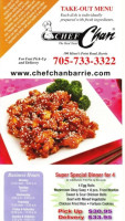 Chef Chan food