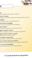 Bella Napoli menu
