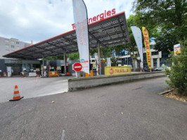 Total Petrol Station Access outside