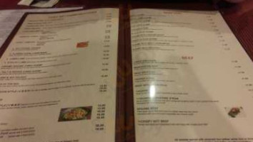 Oriental Cafe menu