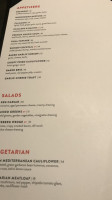 The Keg Steakhouse & Bar menu