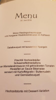 Gasthaus Zur Post menu