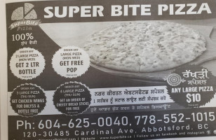 Super Bite Pizza Abbotsford food