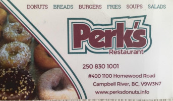 Perks Donuts food