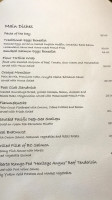 Post Dining Room Lake Louise menu
