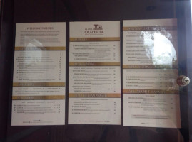 La Casa Ouzeria Restaurant menu