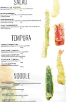 Globefish Sushi & Izakaya menu