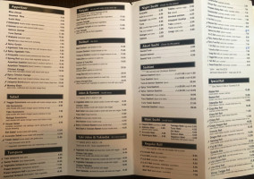 Sushi Valley menu