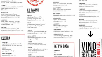 Fusaro's Italian Kitchen - Spadina menu