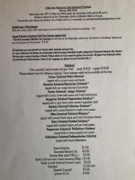 Schnitzel Parlour menu