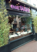 Eat sushi outside