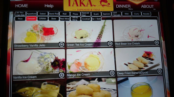 Taka Japanese Sushi And Thai Food food