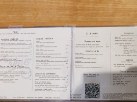 Crêpe menu