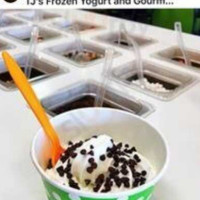 Tj's Frozen Yogurt And Gourmet Coffee food