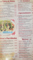 Rosa's Pupuseria Y Taqueria menu