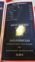 Le Pti' Resto menu