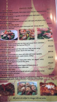 thaidal zone menu
