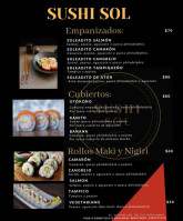 Sushi Sol food