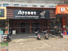 Appoos outside