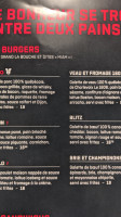 La Cage menu