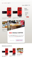 Red Whale Coffee food