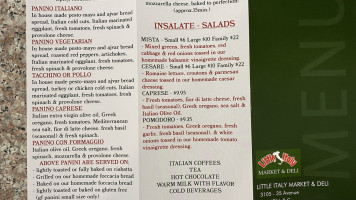 Little Italy Market & Deli menu